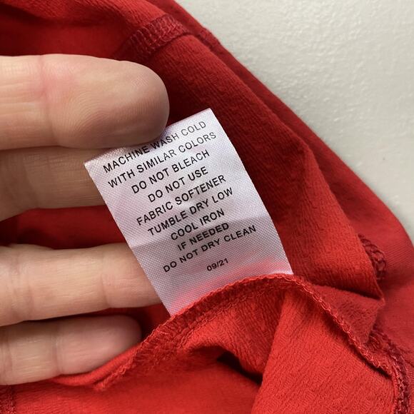 IBKUL Pullover Mens Extra Large Red Quarter Zip UPF 50+ Sun Quick Dry Athletic - Picture 8 of 10